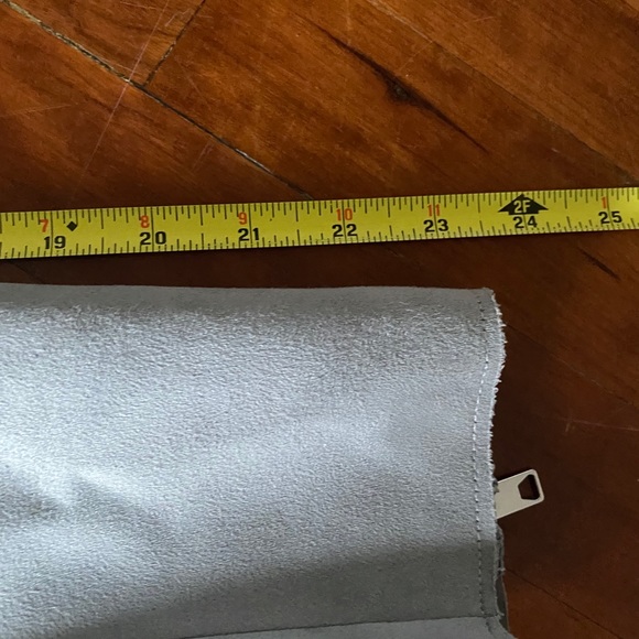 NWT H&M Gray Faux Suede Jacket - Picture 11 of 12